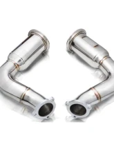 Fi Exhaust Mid X-Pipe with Titanium Valvetronic Muffler for 2018+ Porsche Cayenne S 2.9TT                                     - PH-9Y0STi-CBE + TIP958TiC*4 + R2020OBD + OBD-CAB-BNE + ACT-BN*2 - Image 3