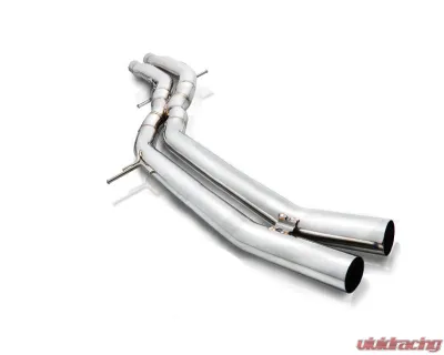 Fi Exhaust Mid X-Pipe with Titanium Valvetronic Muffler for 2018+ Porsche Cayenne S 2.9TT - PH-9Y0STi-CBE + TIP958TiC*4 + R2020OBD + OBD-CAB-BNE + ACT-BN*2