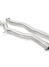FI Exhaust Front Pipe | Mid Pipe with Retains OEM Valve Settings No Remote OPF Valvetronic Muffler with Dual Silver Tips Toyota GR MK5 | A90 Supra 3.0T 2020+                                     - TO-SPRUF-CBE + TIP70114S*2 + CAB-BT2B + ACT-BN - Image 4