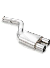 FI Exhaust Front Pipe | Mid Pipe with Retains OEM Valve Settings No Remote OPF Valvetronic Muffler with Dual Silver Tips Toyota GR MK5 | A90 Supra 3.0T 2020+                                     - TO-SPRUF-CBE + TIP70114S*2 + CAB-BT2B + ACT-BN - Image 5