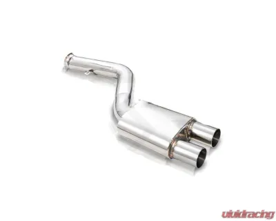 FI Exhaust Front Pipe | Mid Pipe with Retains OEM Valve Settings No Remote OPF Valvetronic Muffler with Dual Silver Tips Toyota GR MK5 | A90 Supra 3.0T 2020+ - TO-SPRUF-CBE + TIP70114S*2 + CAB-BT2B + ACT-BN