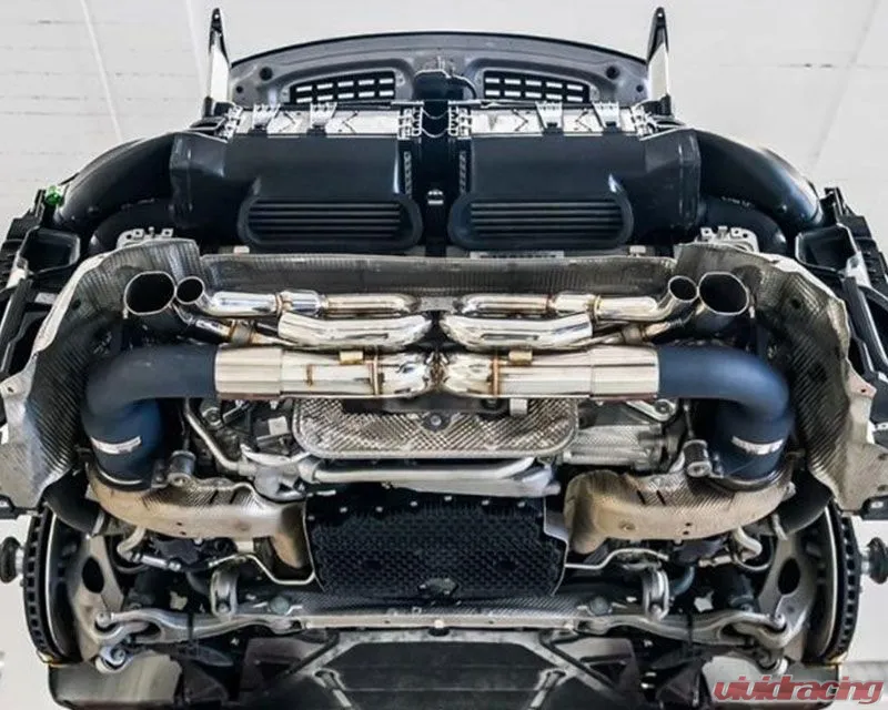 FI Exhaust High-Performance Valvetronic Exhaust System Ultimate Version Porsche 992 Turbo | S 3.7 L Turbocharged Flat-6 2021+ - PH-992T-NCATS4+PH-992T-CBOES4
