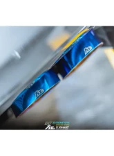 FI Exhaust Front Y-Pipe|Mid Pipe w/ Titanium Valvetronic Muffler w/ Stainless Quad Titanium Blue Tips & Standard Remote                                     - NI-R35101TI-CBV + TIP-101-S + R2016OL + OBD-CAB-V - Image 5