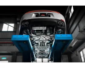 FI Exhaust Front Pipe + Mid X-Pipe + Valvetronic Muffler + Quad Tips with Carbon Fiber