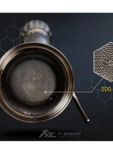 FI Exhaust Race Downpipe                                     - PH-976F-NCAT - Image 3