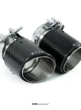 Kline Innovation Stainless Steel Tips Porsche 997 GT2                                     - KL-997GT2-SST - Image 2