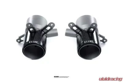 Kline Innovation Carbon Fiber Tips Ferrari 488 Pista 2019-2022 - KL-FER-488P-CFT