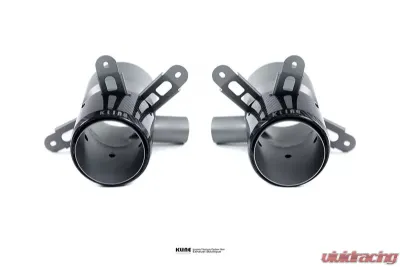 Kline Innovation Carbon Fiber Tips Ferrari 488 Pista 2019-2022 - KL-FER-488P-CFT