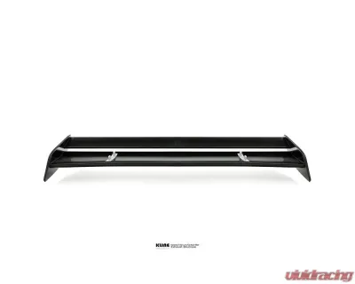 Kline Innovation Carbon Fiber LM Rear Wing w/ Riser Bracket Porsche 718 Cayman GT4 2019-2023 - KL-AER-POR-718GT4-LMCFRW