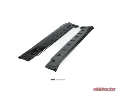 Kline Innovation F1 Grade Carbon Fiber Side Skirts Porsche 992 GT3 2022+ - KL-AER-POR-992GT3-CFSK