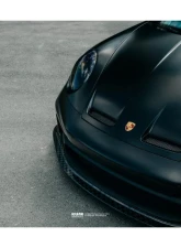 Kline Innovation Textreme Carbon Fiber Front Splitter Porsche 992 GT3 2022+                                     - KL-AER-POR-992GT3-TXTFL - Image 4