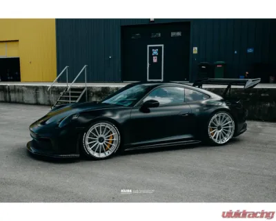 Kline Innovation Textreme Carbon Fiber Front Splitter Porsche 992 GT3 2022+ - KL-AER-POR-992GT3-TXTFL