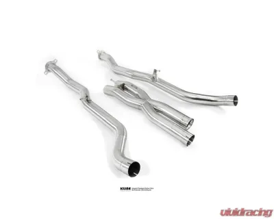 Kline Innovation 100 Cell Cat Pipe Set Aston Martin Vantage 2019+ - KL-AM-VNT19-100-CS-SS