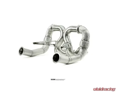 Kline Innovation Inconel 625 100 Cell Downpipe Bugatti Veyron Super Sport - KL-BUGT-VEYRSP-100-CS-INC