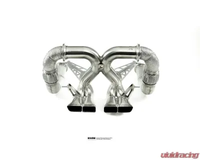 Kline Innovation Inconel 625 100 Cell Downpipe Bugatti Veyron Super Sport - KL-BUGT-VEYRSP-100-CS-INC