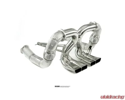 Kline Innovation Inconel 625 100 Cell Downpipe Bugatti Veyron Super Sport - KL-BUGT-VEYRSP-100-CS-INC