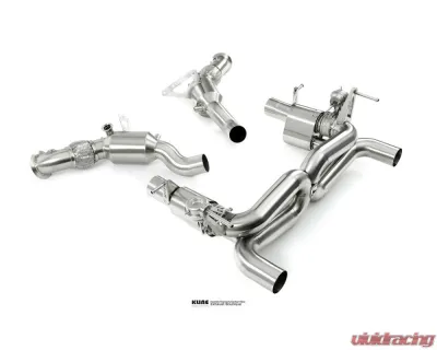 Kline Innovation Cat Pipe Set Heat Shield Ferrari F8 Tributo - KL-FER-F8-CS-HS