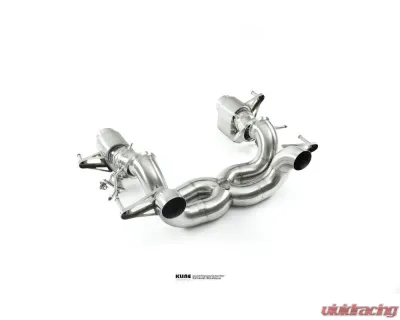 Kline Innovation 100 Cell Cat Pipe Set Ferrari SF90 Stradale 2020-2024 - KL-FER-SF90-100-CS-SS