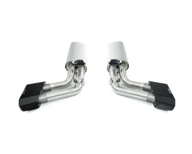 Kline Innovation Valvetronic Rear Section w/ Carbon Fiber Tips Mercedes-Benz G63 AMG W464
