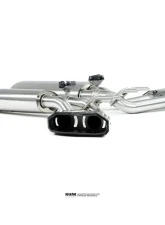 Kline Innovation Valvetronic Rear Section w/ Carbon Fiber Tips Mercedes-Benz G63 AMG W464                                     - KL-MER-G63-RS-SS - Image 3