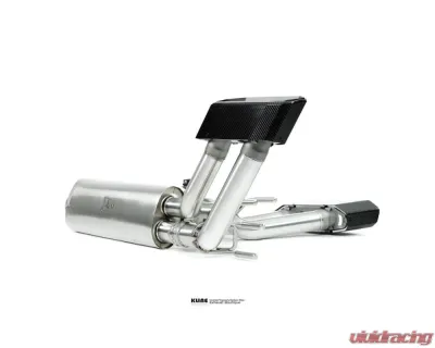 Kline Innovation Valvetronic Rear Section w/ Carbon Fiber Tips Mercedes-Benz G63 AMG W464 - KL-MER-G63-RS-SS