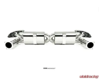 Kline Innovation Exclusive Version Silencer Section (TUV) Porsche 991 Turbo - KL-POR-991TT-EXCLS-RS63.5-SS