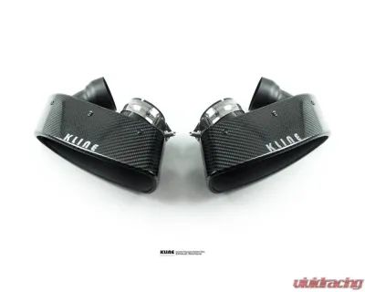 Kline Innovation Exclusive Version Silencer Section (TUV) Porsche 991 Turbo - KL-POR-991TT-EXCLS-RS63.5-SS