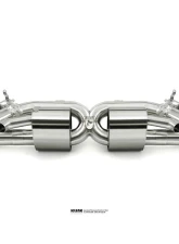 Kline Innovation 200 Cell Cat Pipe Set - OPF Porsche 992 Carrera                                     - KL-POR-992CR-200-CS-OPF-SS - Image 2