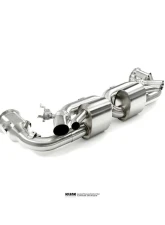 Kline Innovation 200 Cell Cat Pipe Set - OPF Porsche 992 Carrera                                     - KL-POR-992CR-200-CS-OPF-SS - Image 3