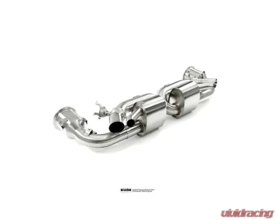 Kline Innovation 200 Cell Cat Pipe Set - OPF Porsche 992 Carrera - KL-POR-992CR-200-CS-OPF-SS