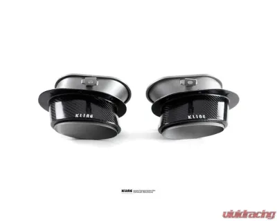 Kline Innovation 200 Cell Cat Pipe Set - OPF Porsche 992 Carrera - KL-POR-992CR-200-CS-OPF-SS