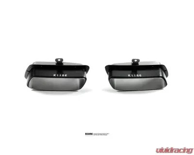 Kline Innovation 100 Cell Cat Pipe Set - OPF Porsche 992 Turbo - KL-POR-992TT-100-CS-OPF-SS