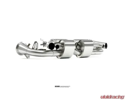 Kline Innovation 100 Cell Cat Pipe Set - OPF Porsche 992 Turbo - KL-POR-992TT-100-CS-OPF-SS
