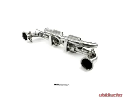 Kline Innovation 100 Cell Cat Pipe Set - OPF Porsche 992 Turbo - KL-POR-992TT-100-CS-OPF-SS