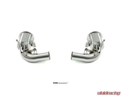 Kline Innovation 100 Cell Cat Pipe Set - OPF Porsche 992 Turbo - KL-POR-992TT-100-CS-OPF-SS