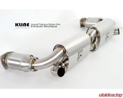 Kline Innovation 100 Cell Cat Pipe Set Porsche 996 GT2 - KL-POR-996GT2-100-CS-SS
