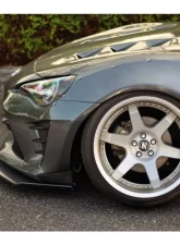 Rally Backer V2 Side Skirts with Canards Toyota | Scion | Subaru 2012-2016                                     - RBFRS2-SSC - Image 2