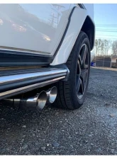 Eurowise Squared Performance Catback Exhaust System Mercedes-Benz G Wagon W463 2009-2018                                     - EW9130 - Image 6