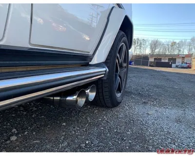 Eurowise Squared Performance Catback Exhaust System Mercedes-Benz G Wagon W463 2009-2018 - EW9130