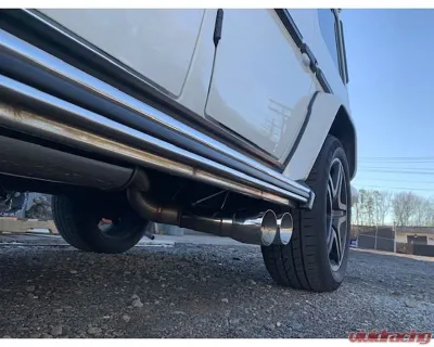 Eurowise Squared Performance Catback Exhaust System Mercedes-Benz G Wagon W463 2009-2018 - EW9130