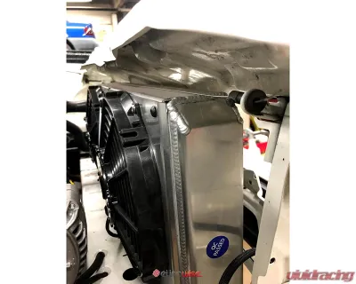 Eurowise X CSF Low-Profile Radiator Volkswagen Rabbit MK1 - EW1170