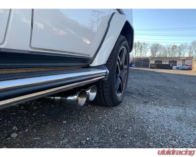 Eurowise Squared Performance Catback Exhaust System Mercedes-Benz G63 | G55 | G550 | G65 2009-2018 - EW9130W463
