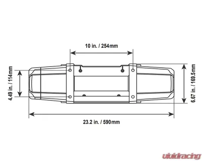 Eurowise Winch Mount Porsche Cayenne | Volkswagen Touareg Gen 1 2002-2010 - EWOR3412
