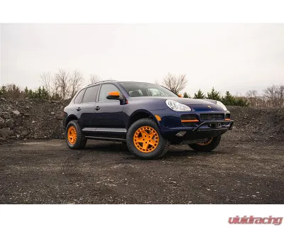 Eurowise Winch Mount w/ Light Bar Porsche Cayenne | Volkswagen Touareg Gen 1 2002-2010 - EWOR3414