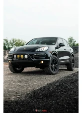 Eurowise Parking Sensor Compatible Bolt-On Bull Light Bar Porsche Cayenne 958 | Volkswagen Touareg T1 | T2 2003-2017                                     - EWORBULLBARCOMP - Image 12