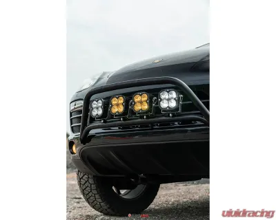 Eurowise Parking Sensor Compatible Bolt-On Bull Light Bar Porsche Cayenne 958 | Volkswagen Touareg T1 | T2 2003-2017 - EWORBULLBARCOMP