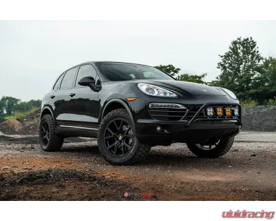 Eurowise Parking Sensor Compatible Bolt-On Bull Light Bar Porsche Cayenne 958 | Volkswagen Touareg T1 | T2 2003-2017 - EWORBULLBARCOMP