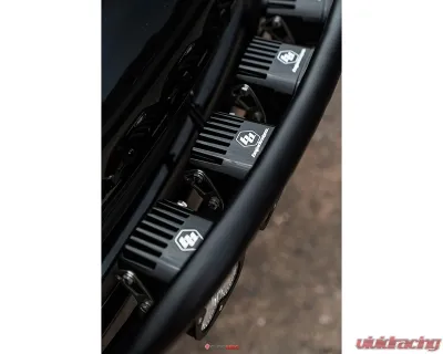 Eurowise Parking Sensor Compatible Bolt-On Bull Light Bar Porsche Cayenne 958 | Volkswagen Touareg T1 | T2 2003-2017 - EWORBULLBARCOMP