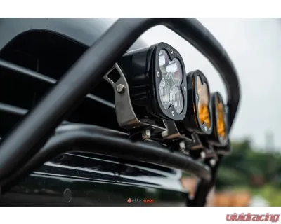 Eurowise Parking Sensor Compatible Bolt-On Bull Light Bar Porsche Cayenne 958 | Volkswagen Touareg T1 | T2 2003-2017 - EWORBULLBARCOMP