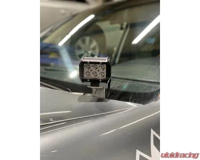 Eurowise Ditch Light Brackets Volkswagen Touareg Gen 1 2002-2010 - EWORDLBTG